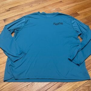 Reel Life Blue Longsleeve Fishing Shirt
